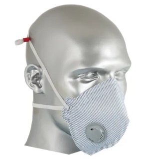 Respirador Descartvel Dobrvel PFF2 C/ Vlvula - Air Safety